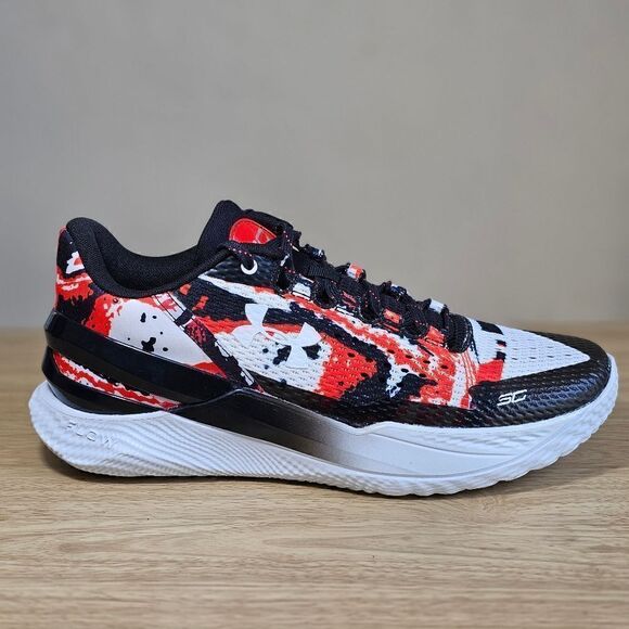 Under Armour Curry 2 Low Flotro Davidson PE Unreleased Shoes Women's 9 Black Red - Picture 10 of 15